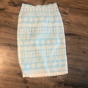 Crochet skirt